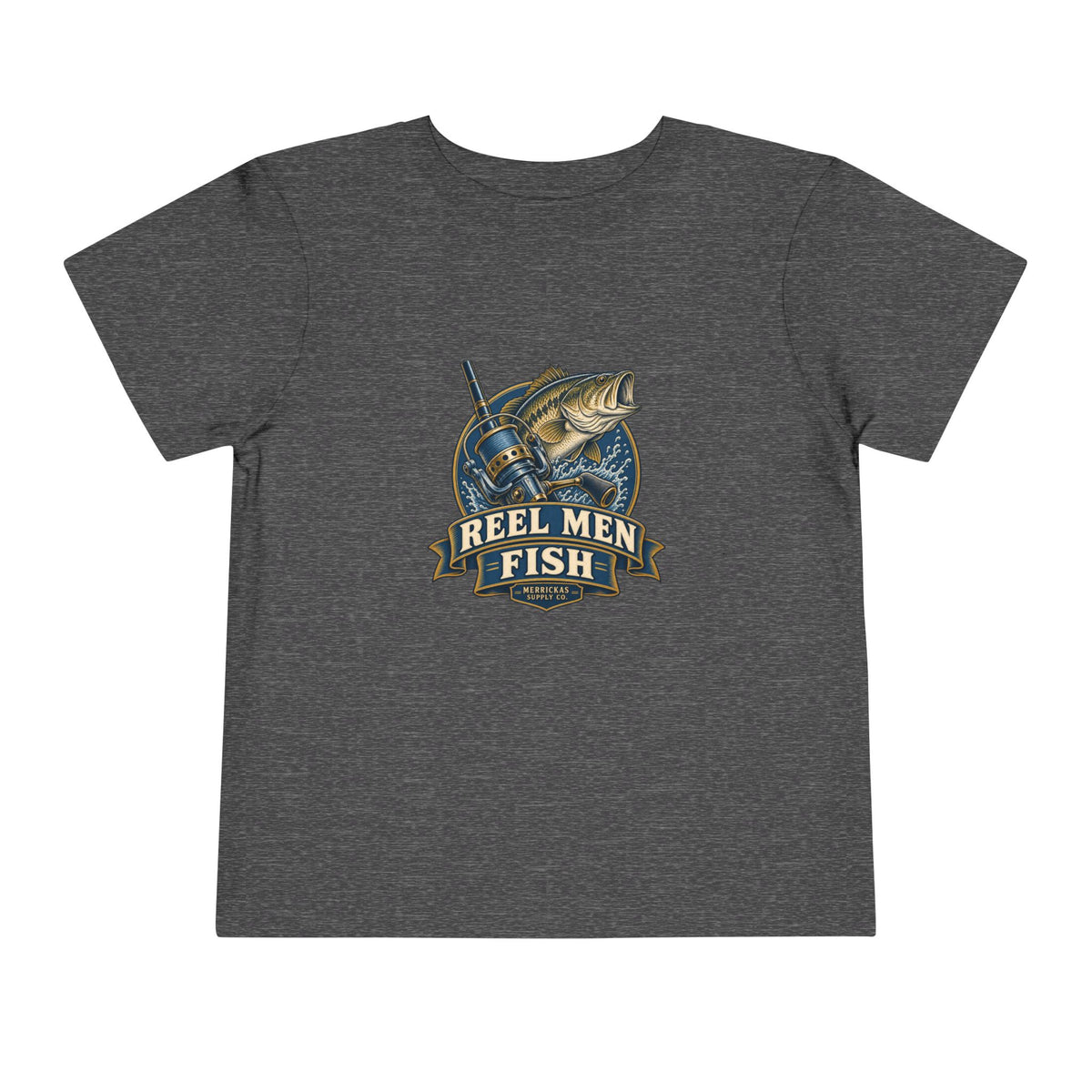 Reel Men Fish Toddler Tee