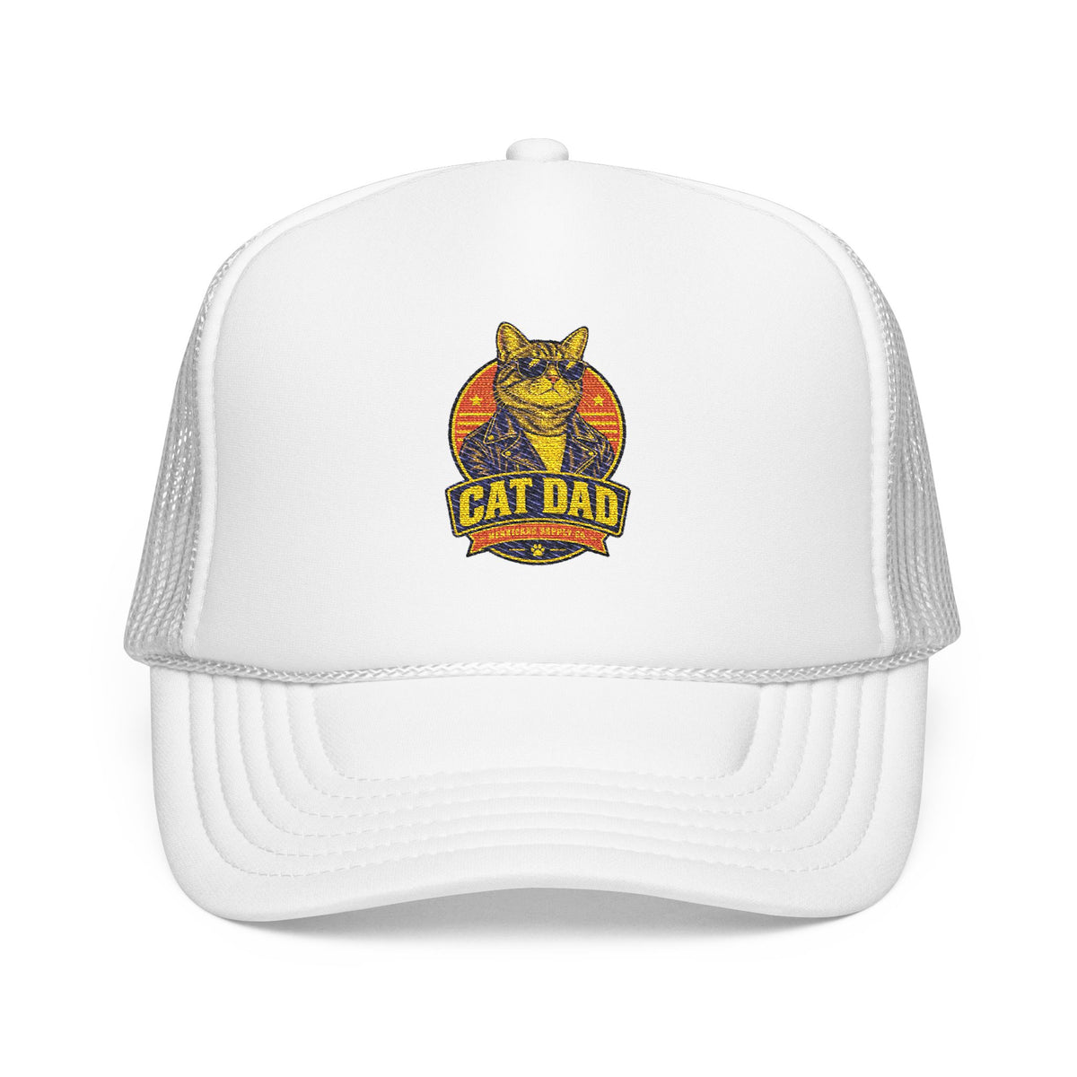 Cat Dad Foam Trucker Hat