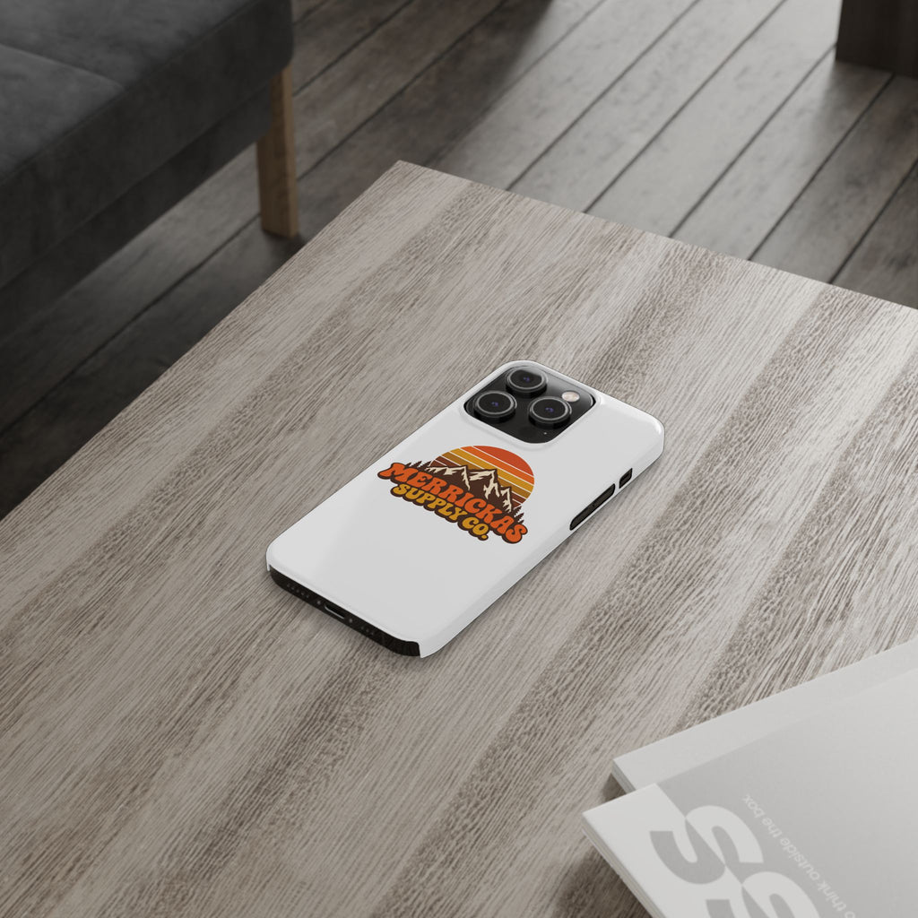 Merrickas Retro Sunset Mountain Phone Case
