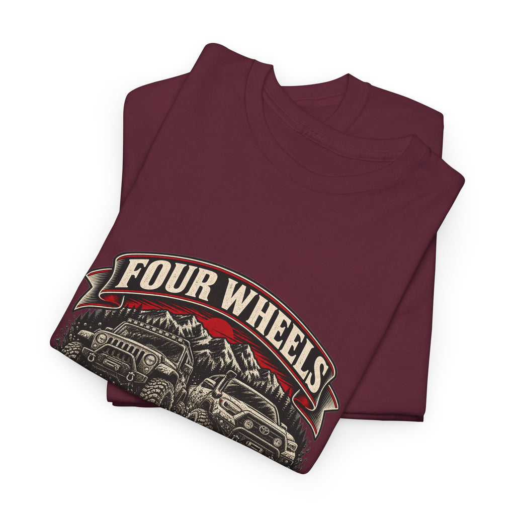 Four Wheels Zero Rules Classic Tee