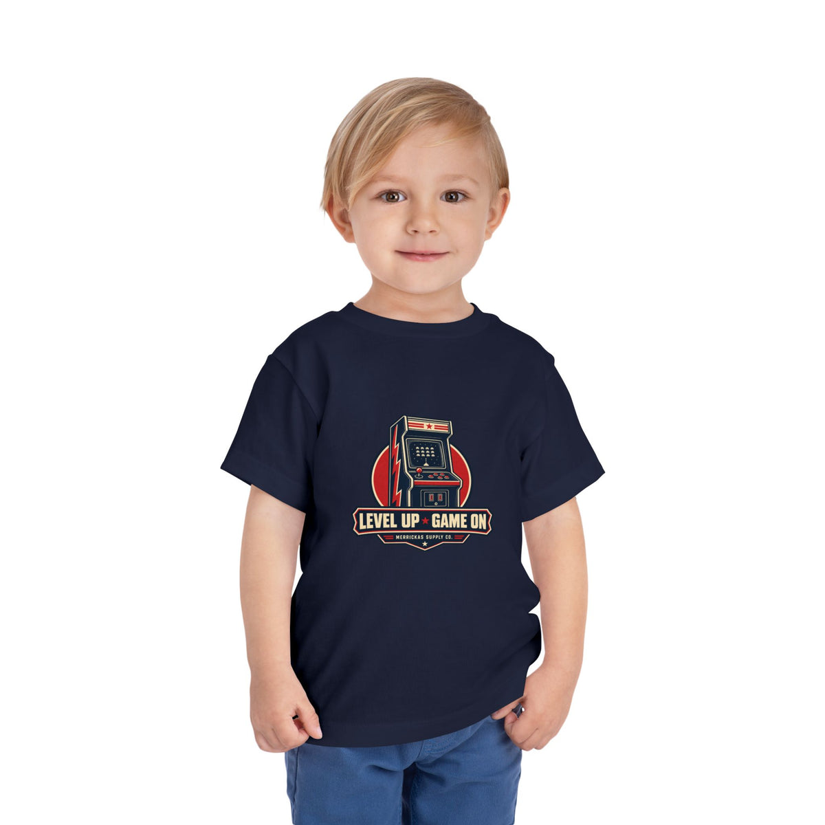 Level Up Game On Toddler Tee