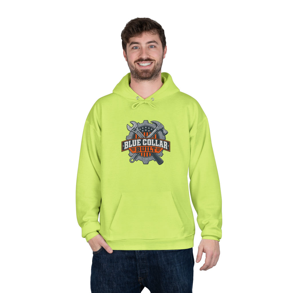 Blue Collar Built Hoodie
