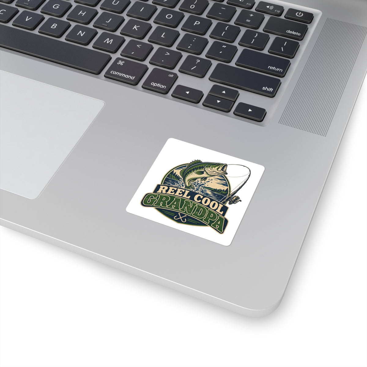 Reel Cool Grandpa Sticker