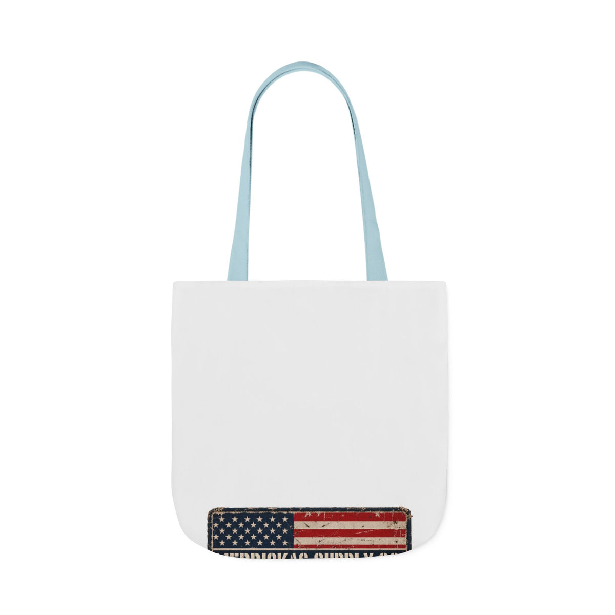 Merrickas American Flag Patch Canvas Wall Art