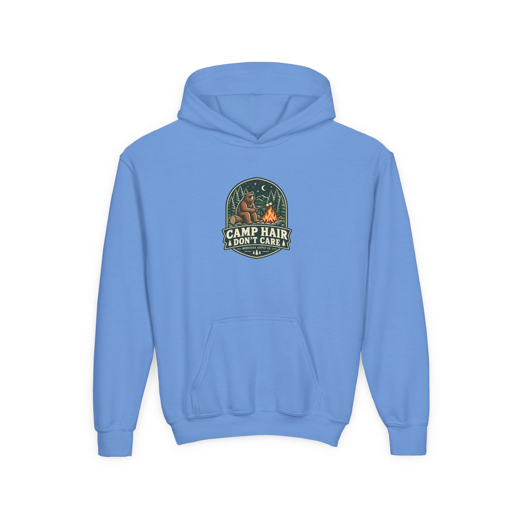 Camp Hair Don't Care Youth Hoodie