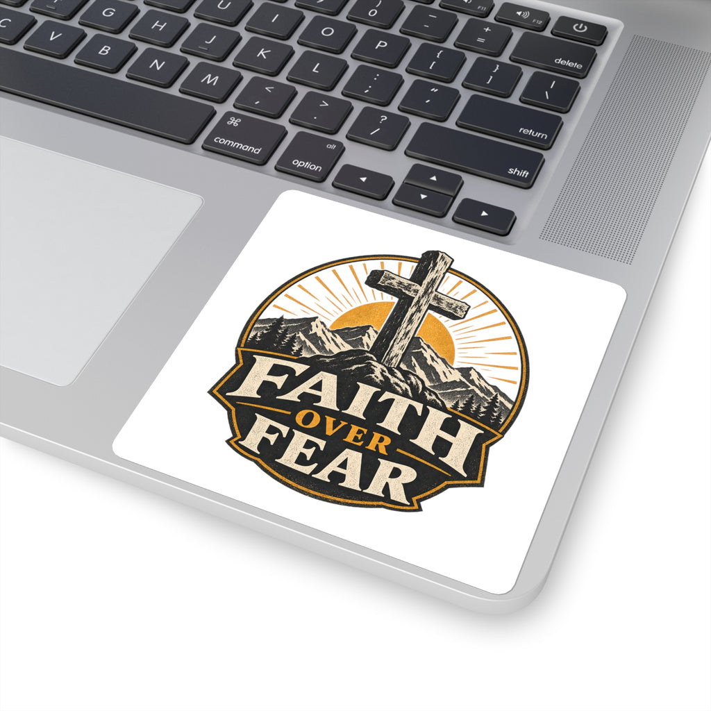 Faith Over Fear Sticker