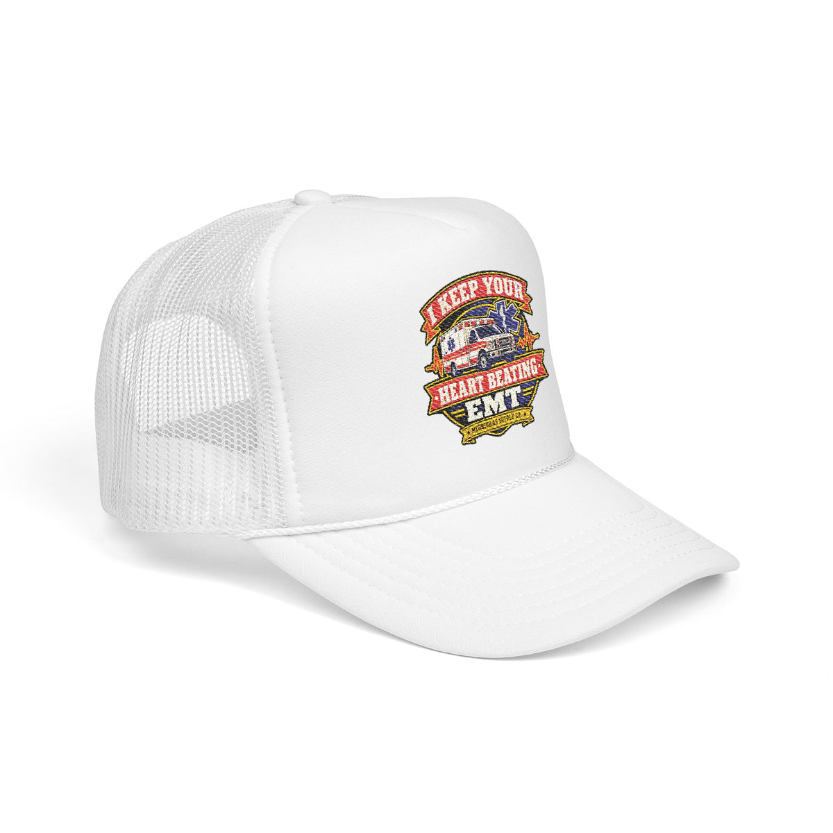 I Keep Your Heart Beating Foam Trucker Hat
