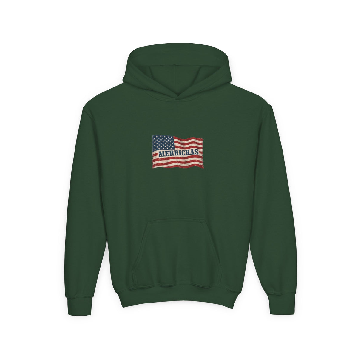Merrickas Flag Youth Hoodie