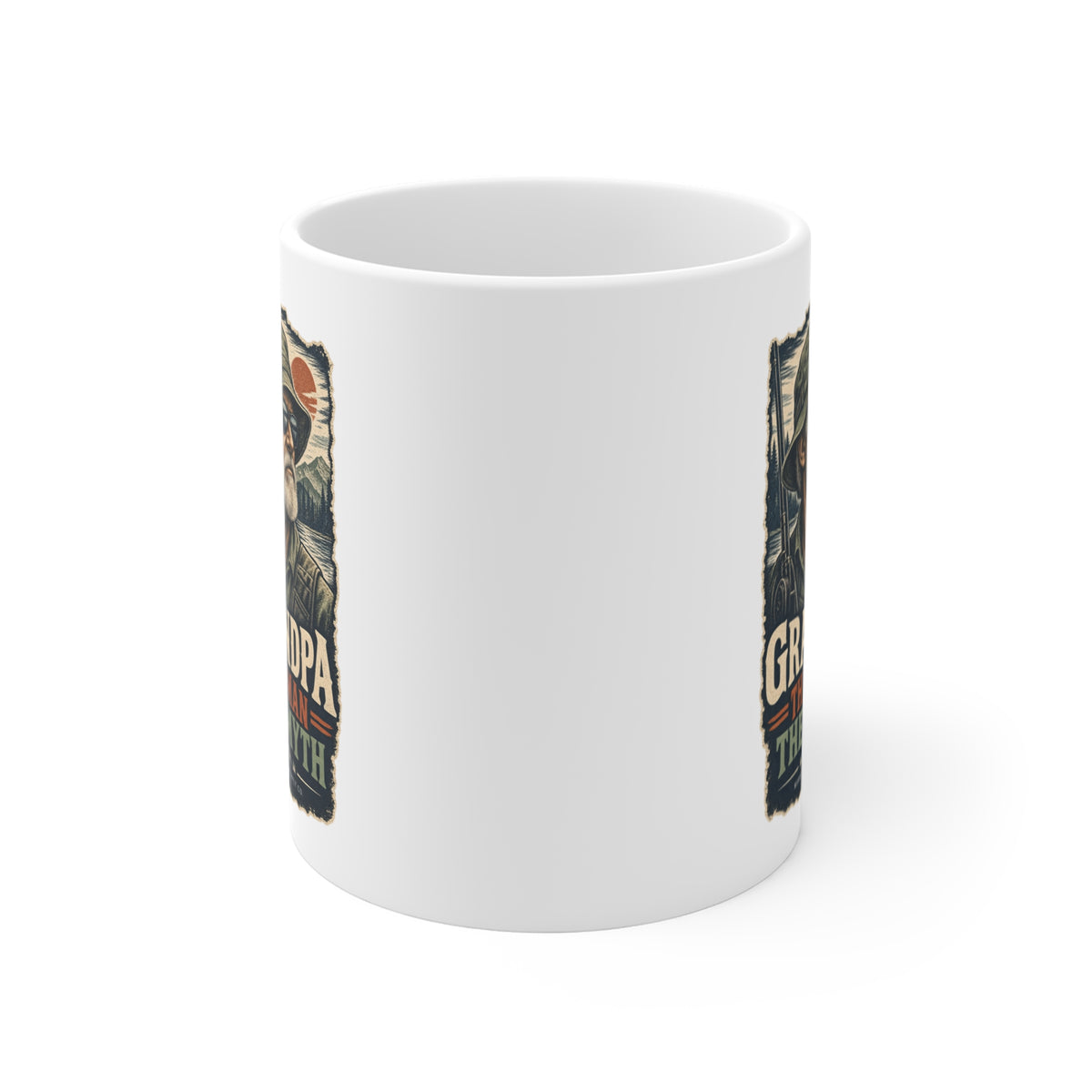 Grandpa The Man The Myth Coffee Mug 11oz