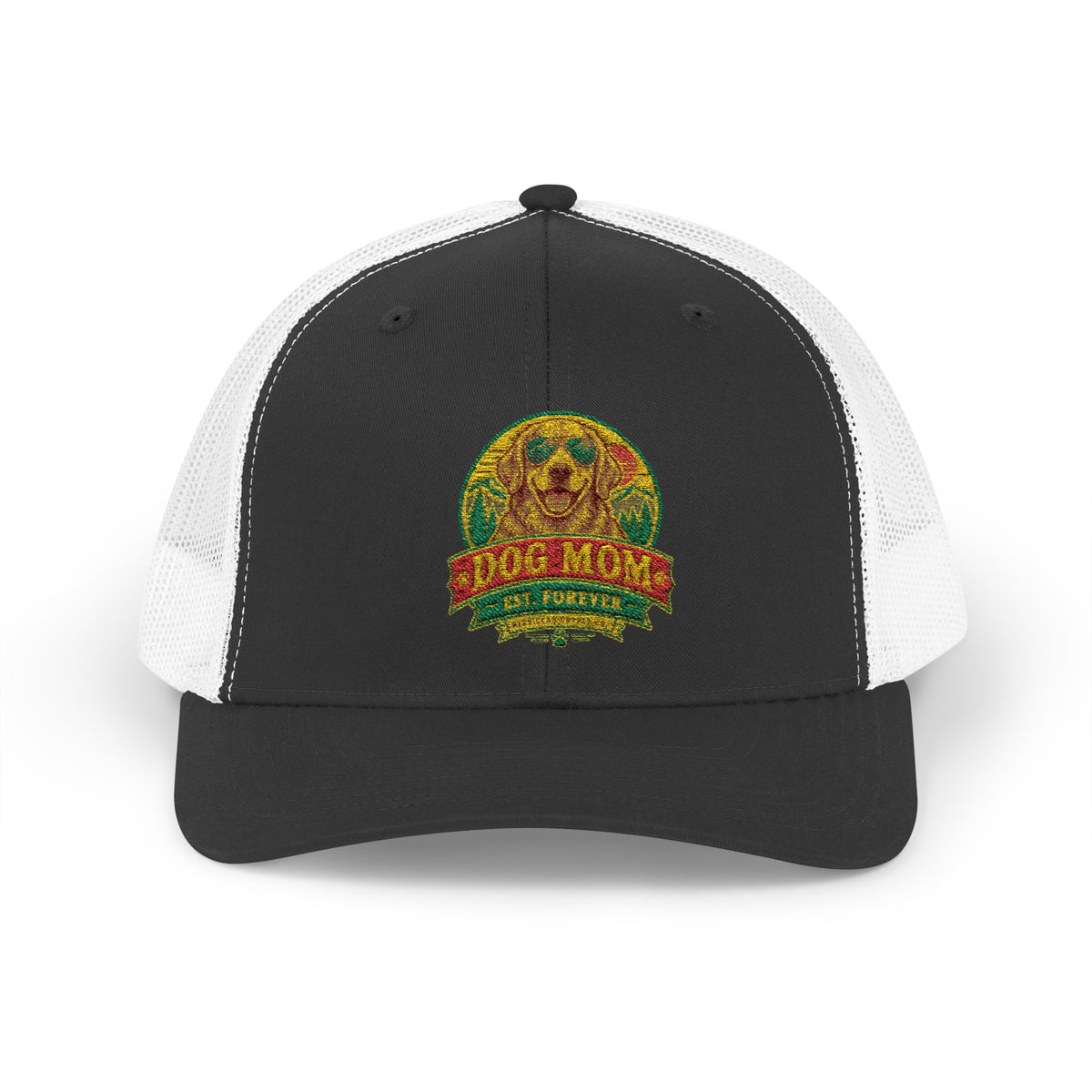 Dog Mom Est. Forever Snapback Trucker Cap