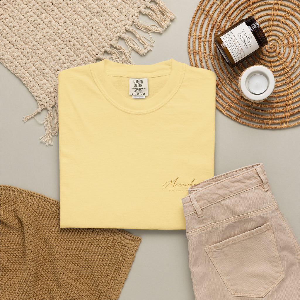 Merrickas Signature Garment-Dyed Tee