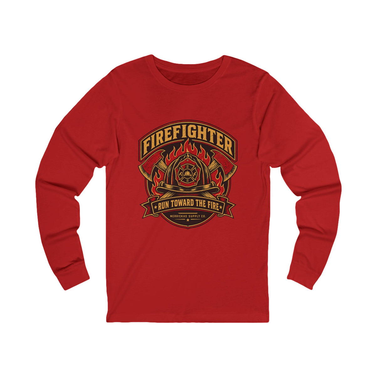 Run Toward The Fire Long Sleeve Tee