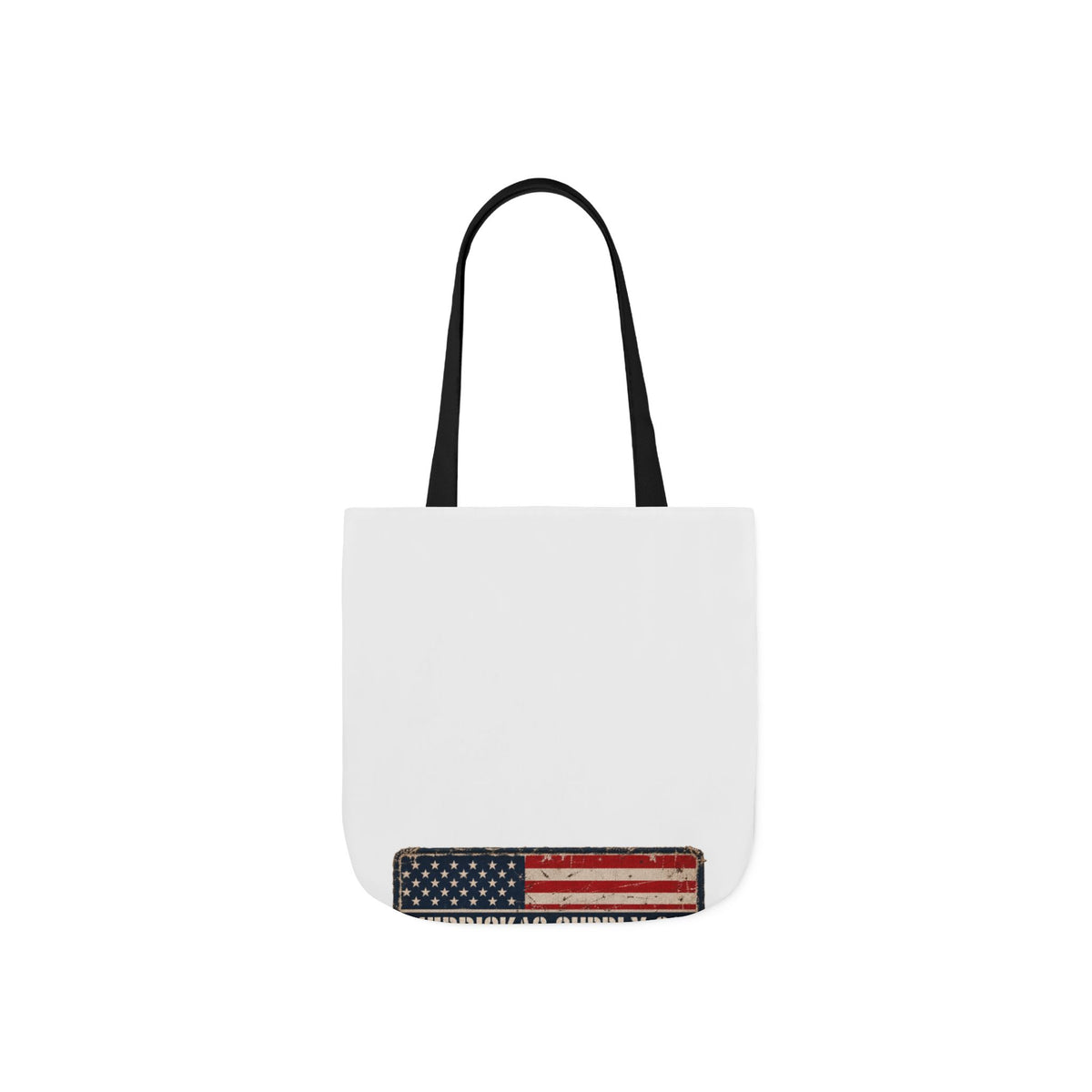 Merrickas American Flag Patch Canvas Wall Art