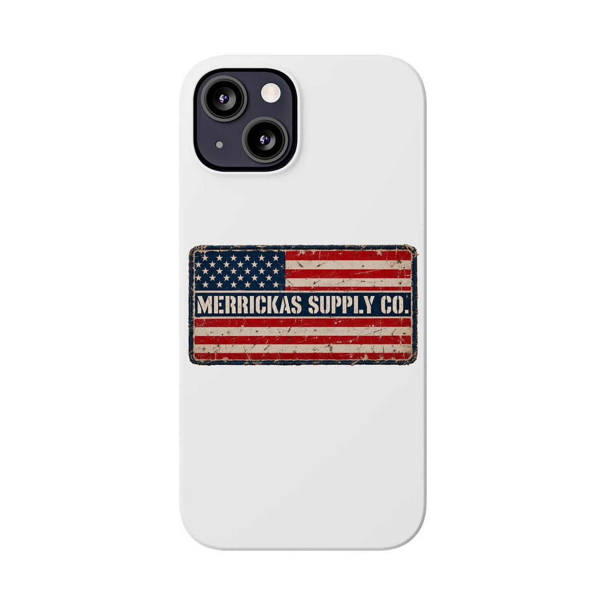 Merrickas American Flag Patch Phone Case