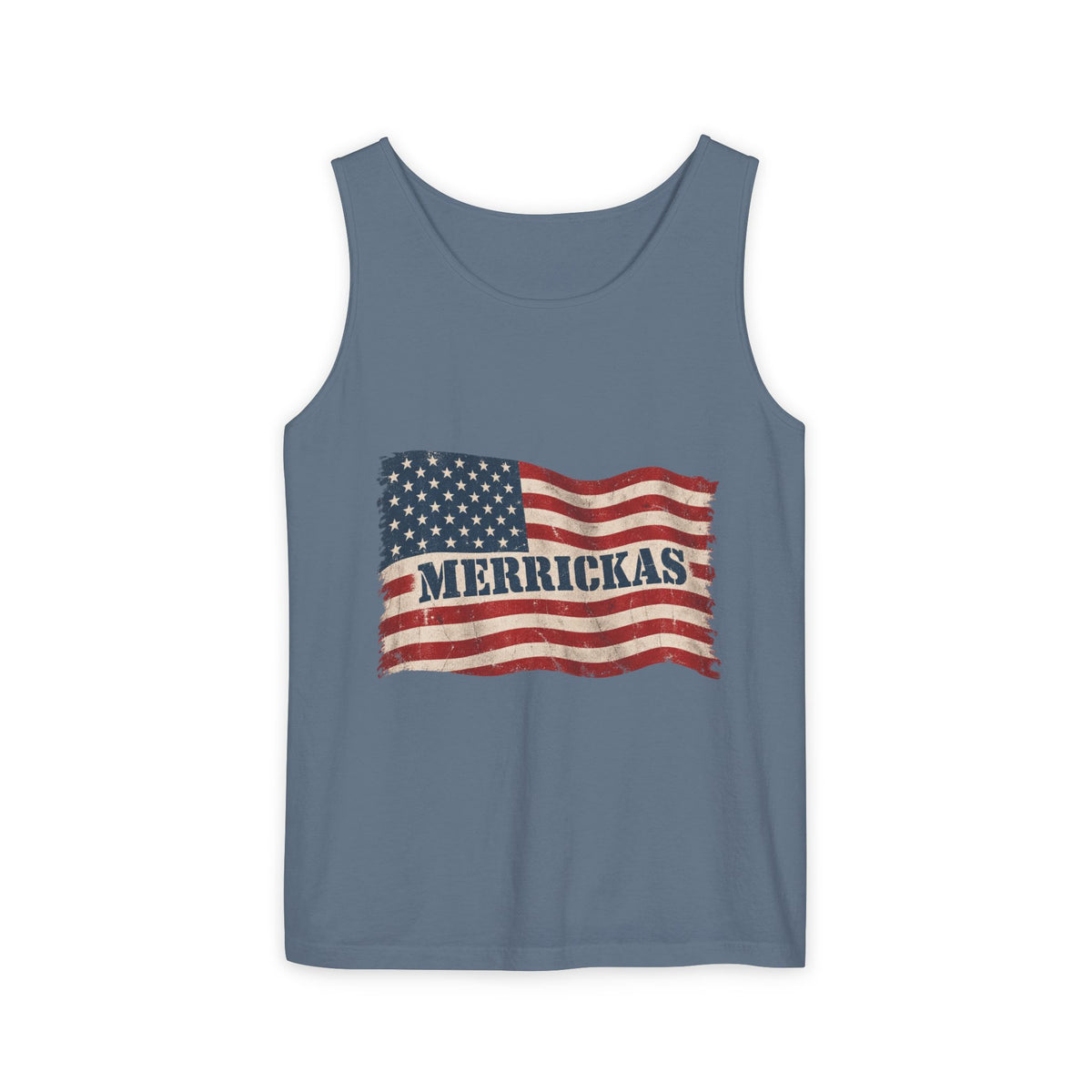 Merrickas Flag Garment-Dyed Tank