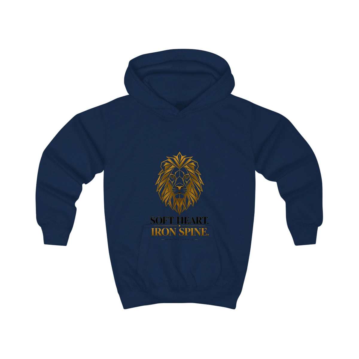 Soft Heart Iron Spine Kids' Hoodie