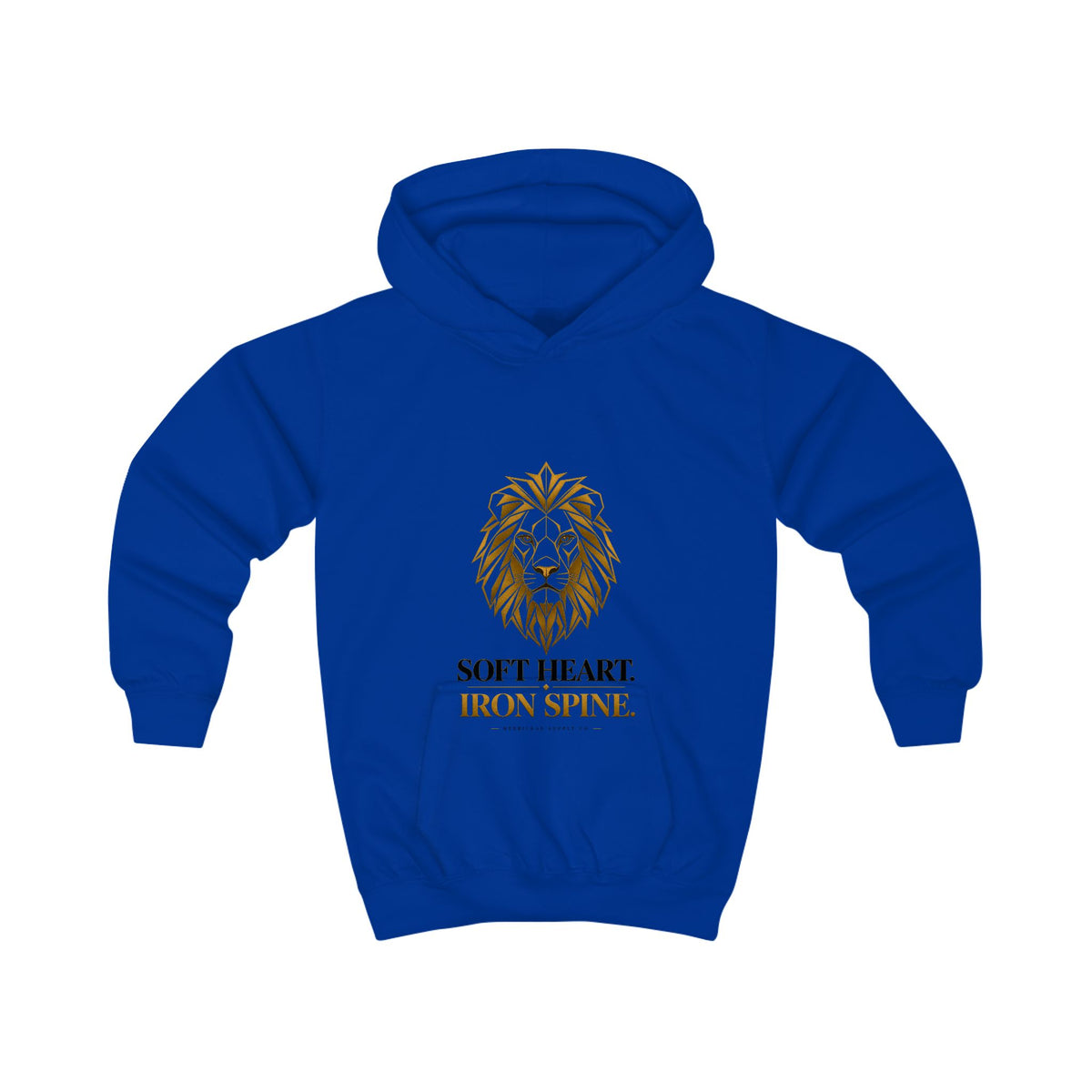 Soft Heart Iron Spine Kids' Hoodie