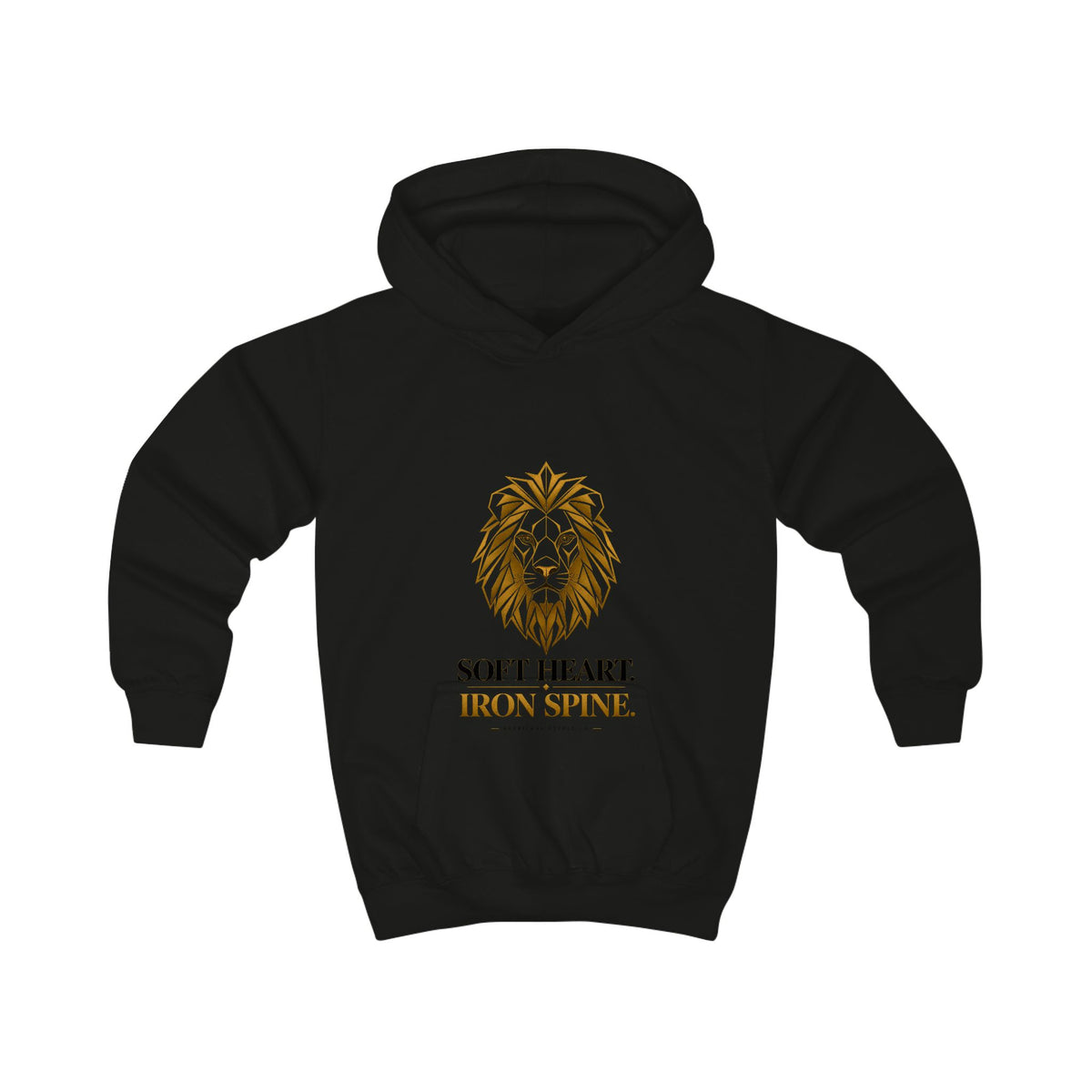 Soft Heart Iron Spine Kids' Hoodie