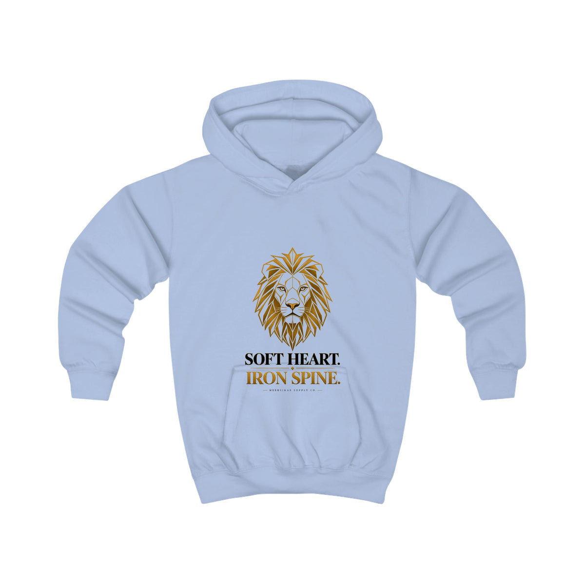 Soft Heart Iron Spine Kids' Hoodie