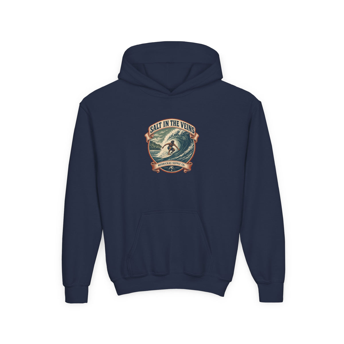 Salt In The Veins Youth Hoodie