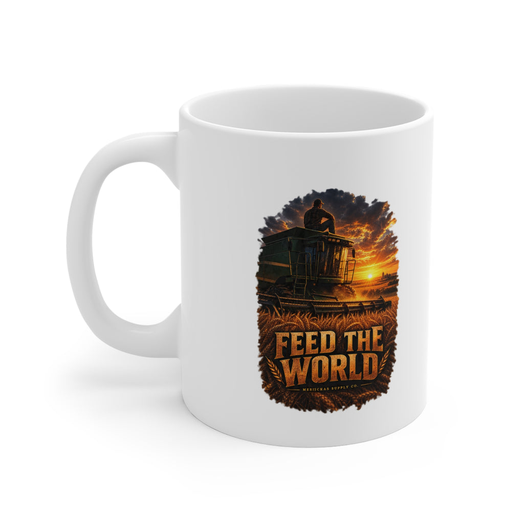 Feed The World Coffee Mug 11oz