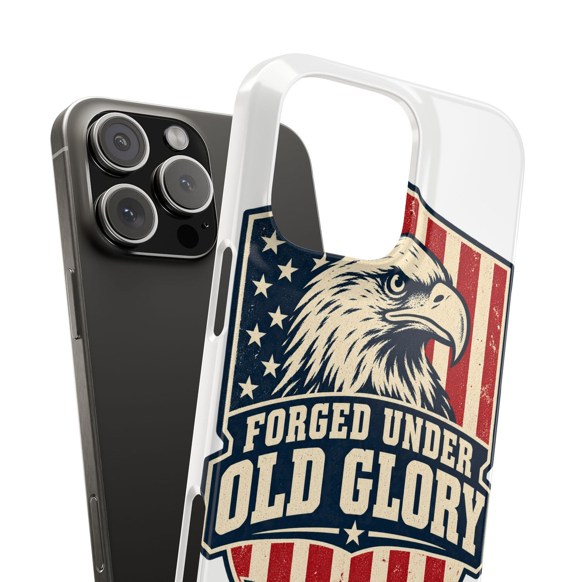 Forged Under Old Glory Phone Case