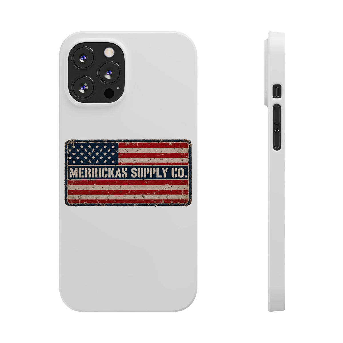 Merrickas American Flag Patch Phone Case