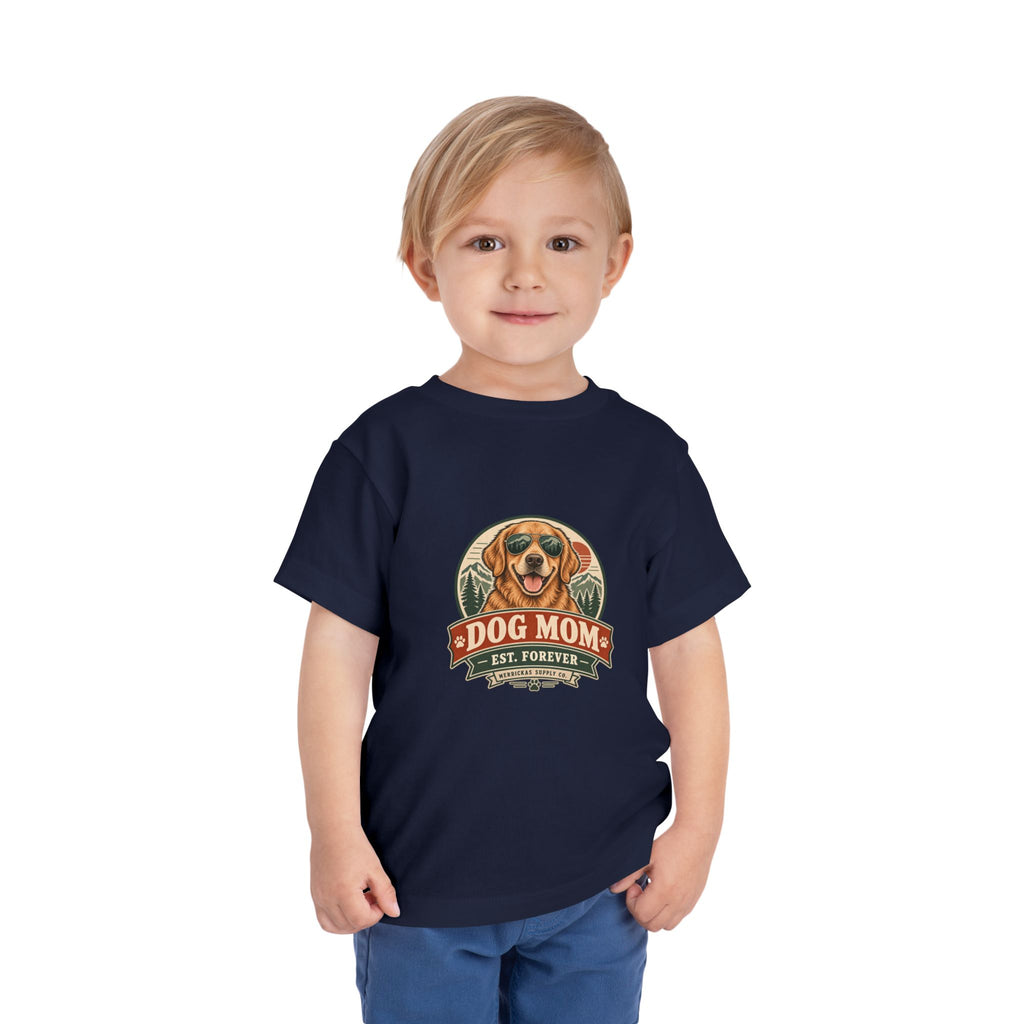 Dog Mom Est. Forever Toddler Tee
