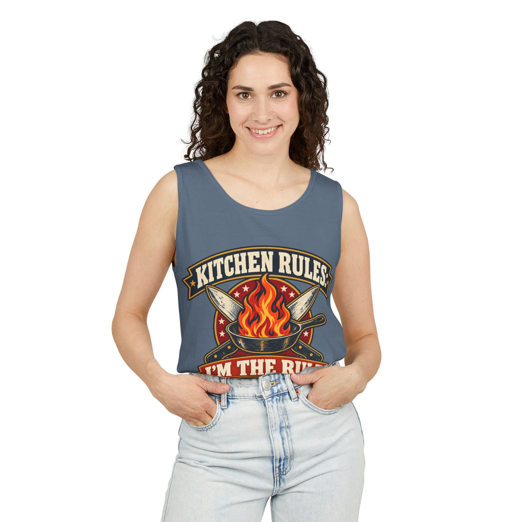 Kitchen Rules: I'm The Rule Garment-Dyed Tank