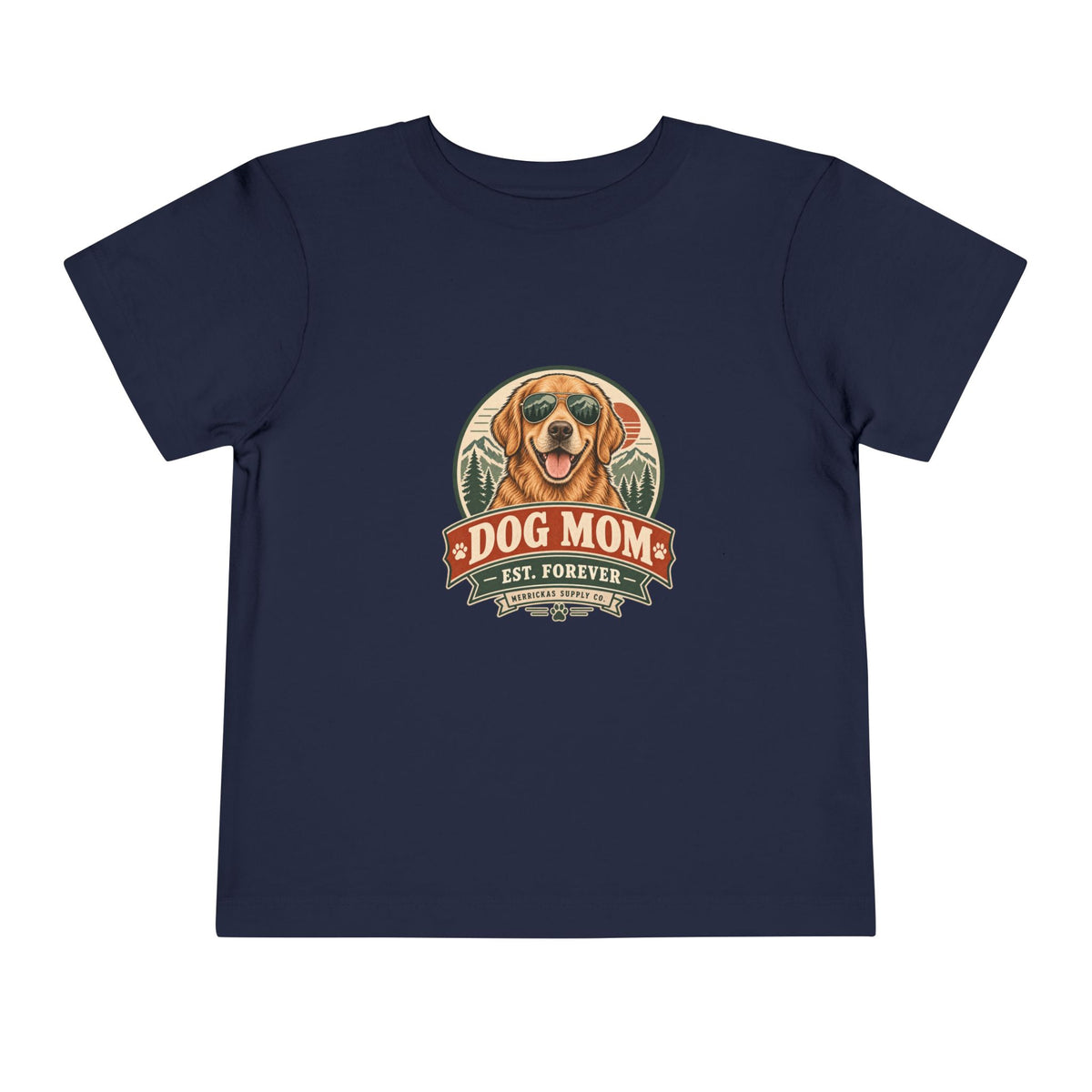 Dog Mom Est. Forever Toddler Tee