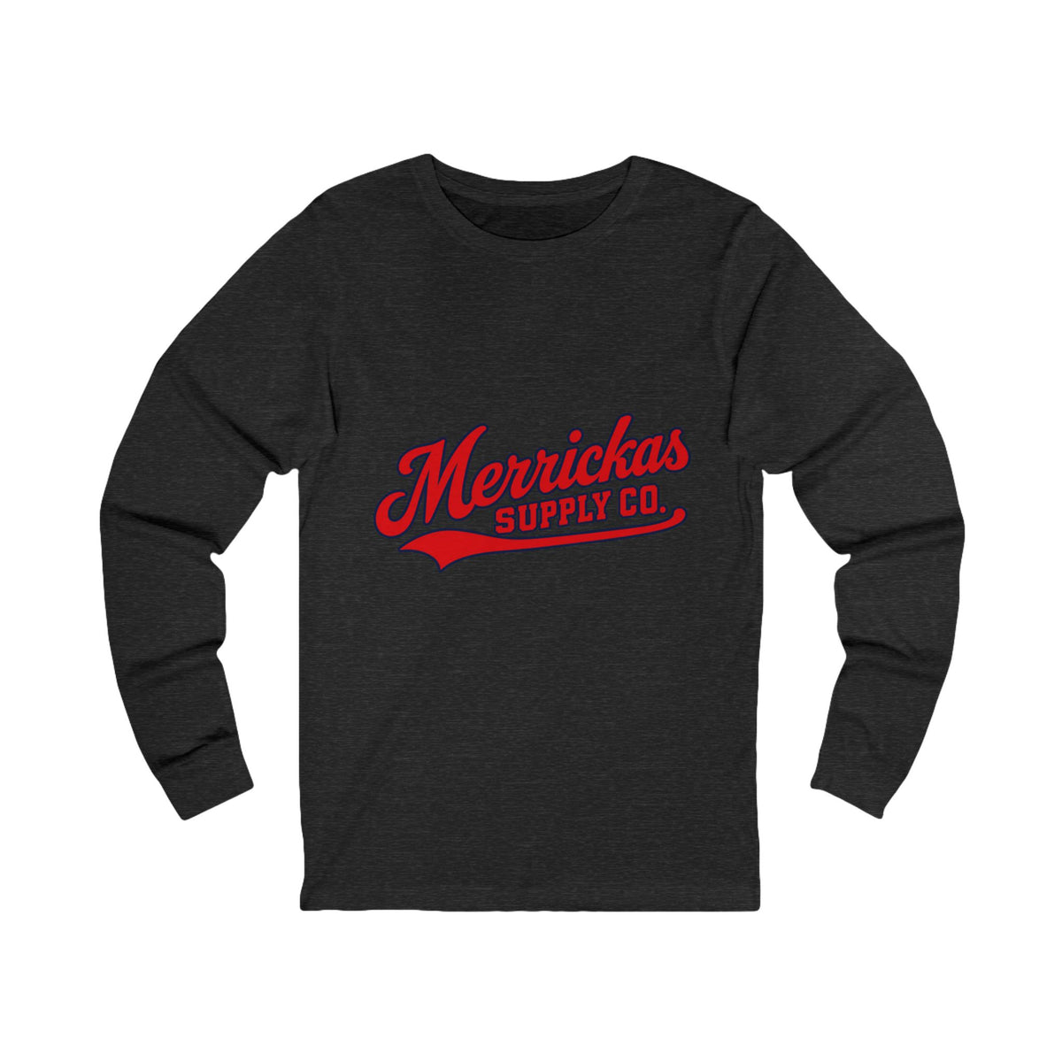 Merrickas Classic Script Long Sleeve Tee