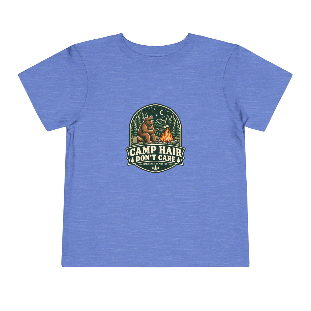 Camp Hair Don't Care Toddler Tee