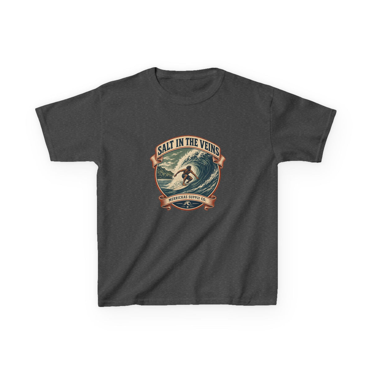 Salt In The Veins Kids Tee