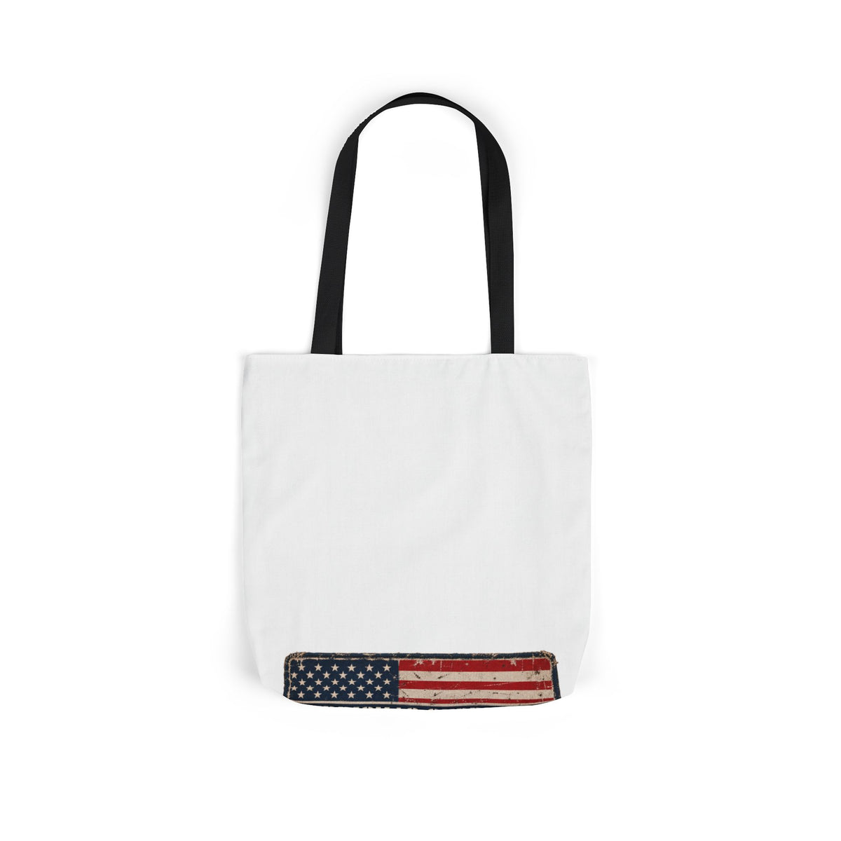 Merrickas American Flag Patch Canvas Wall Art