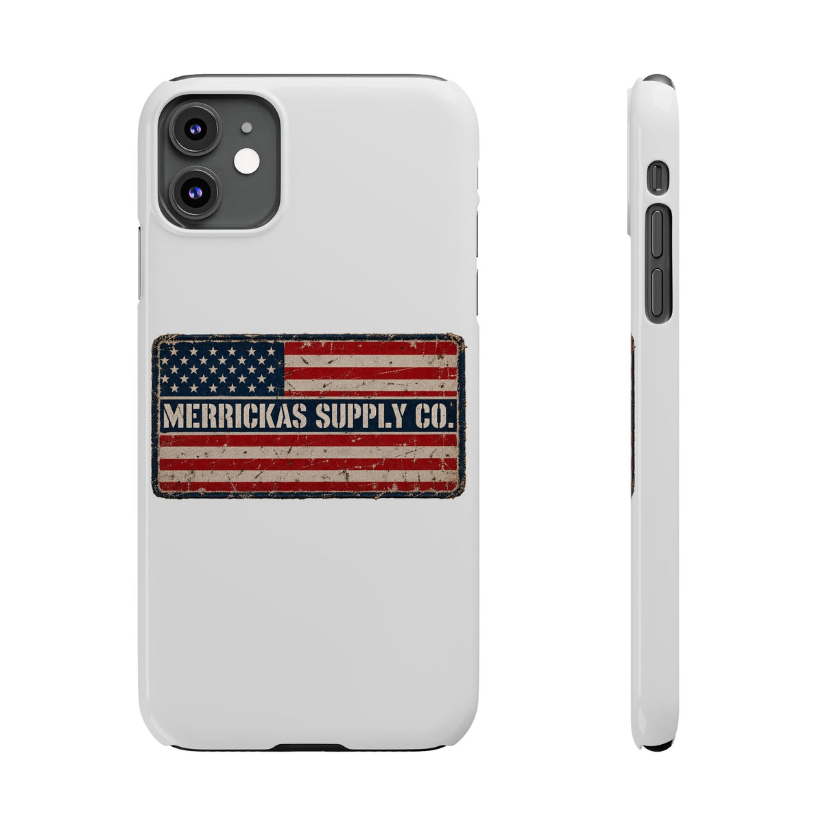 Merrickas American Flag Patch Phone Case
