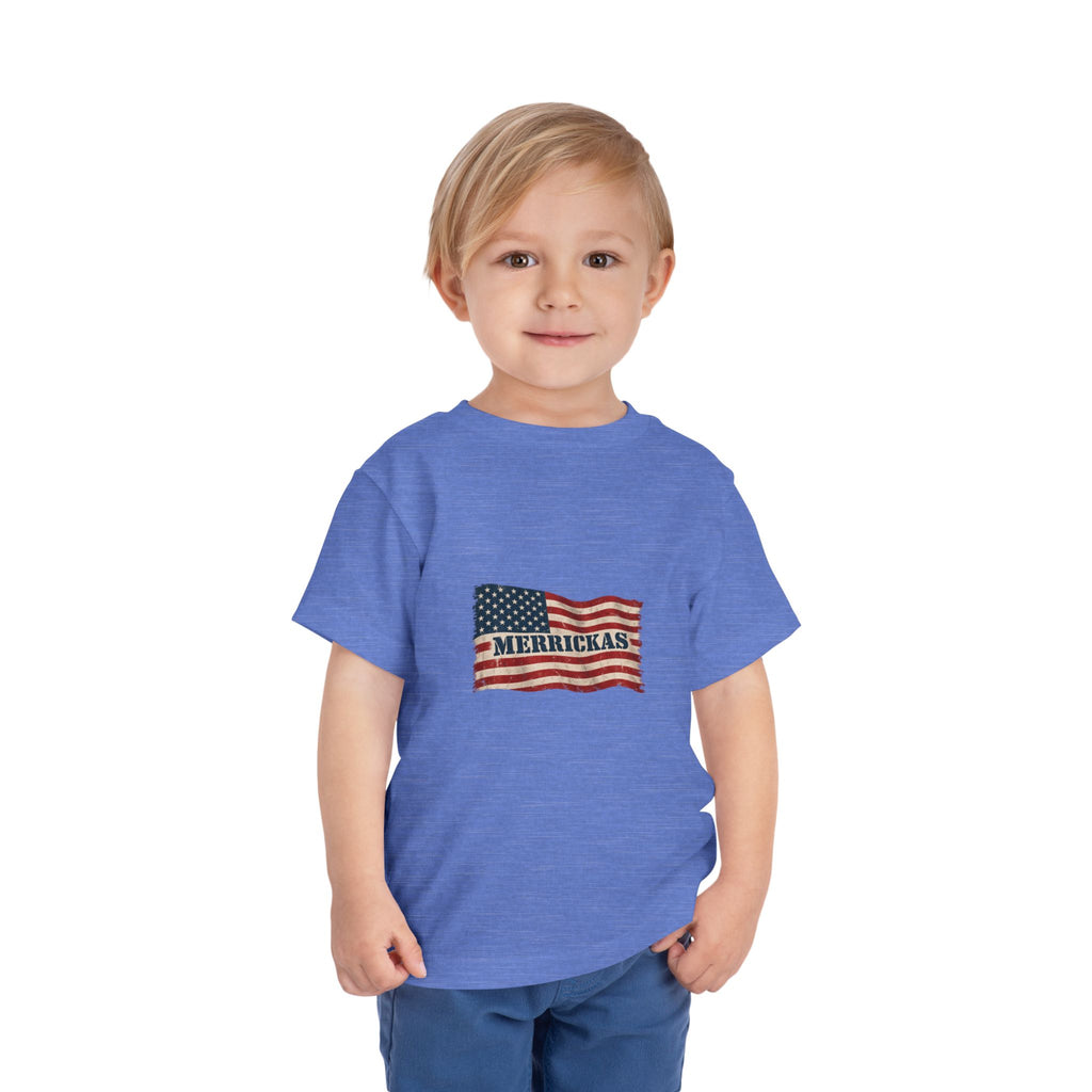 Merrickas Flag Toddler Tee