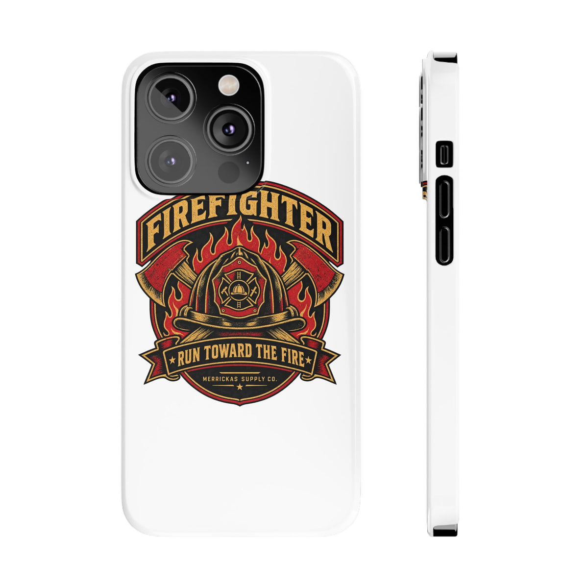 Run Toward The Fire Phone Case