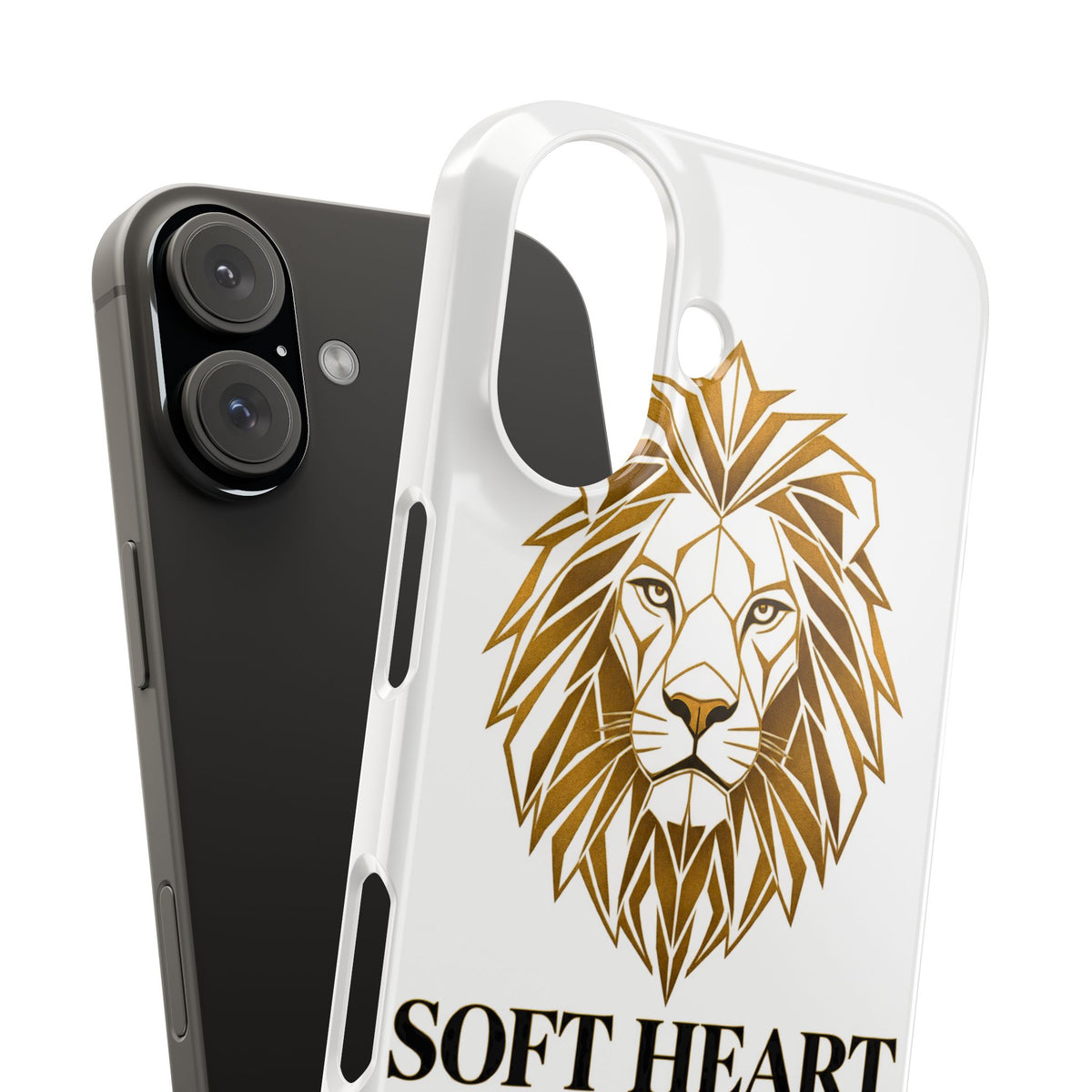 Soft Heart Iron Spine Phone Case