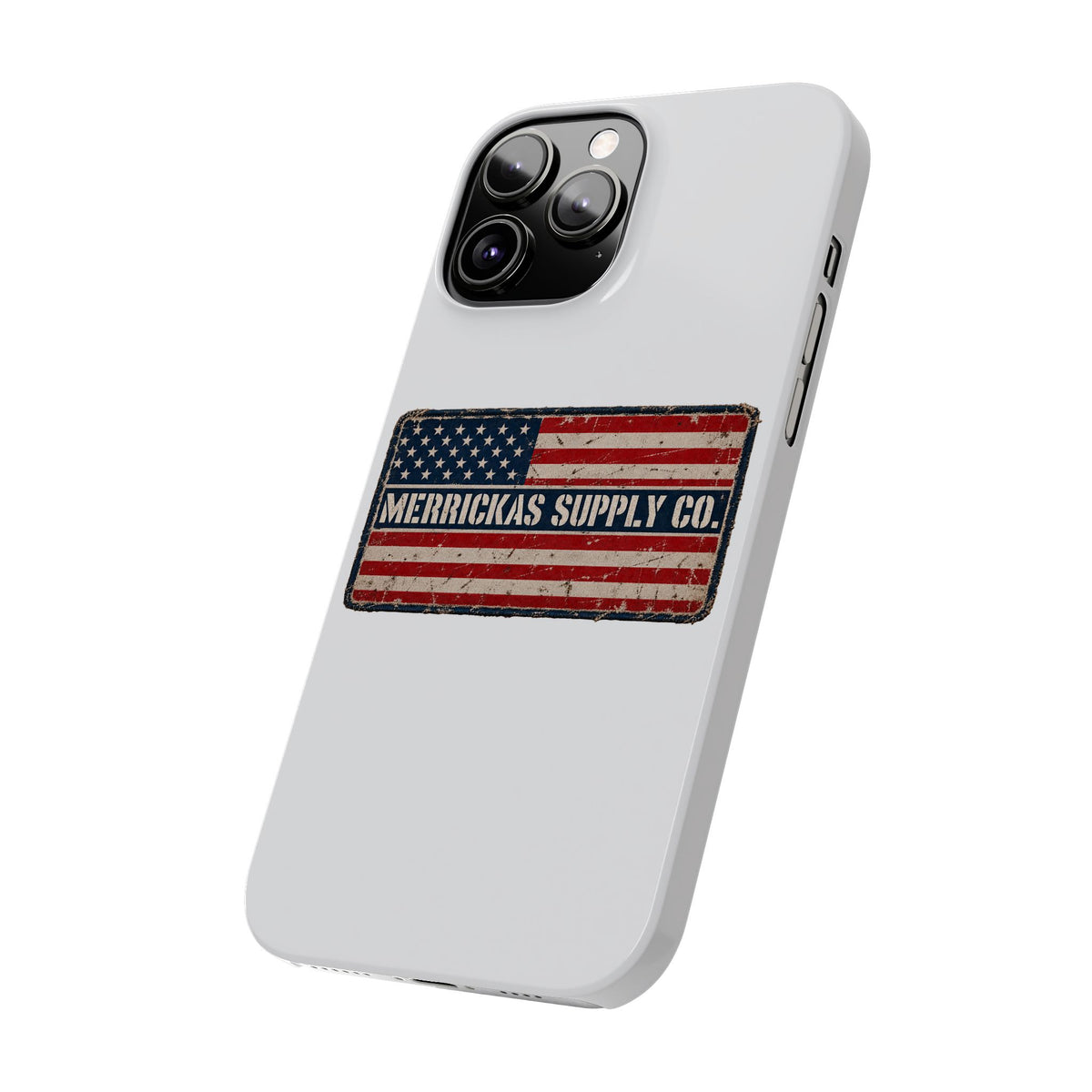 Merrickas American Flag Patch Phone Case