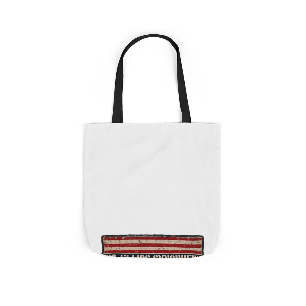 Merrickas American Flag Patch Canvas Wall Art