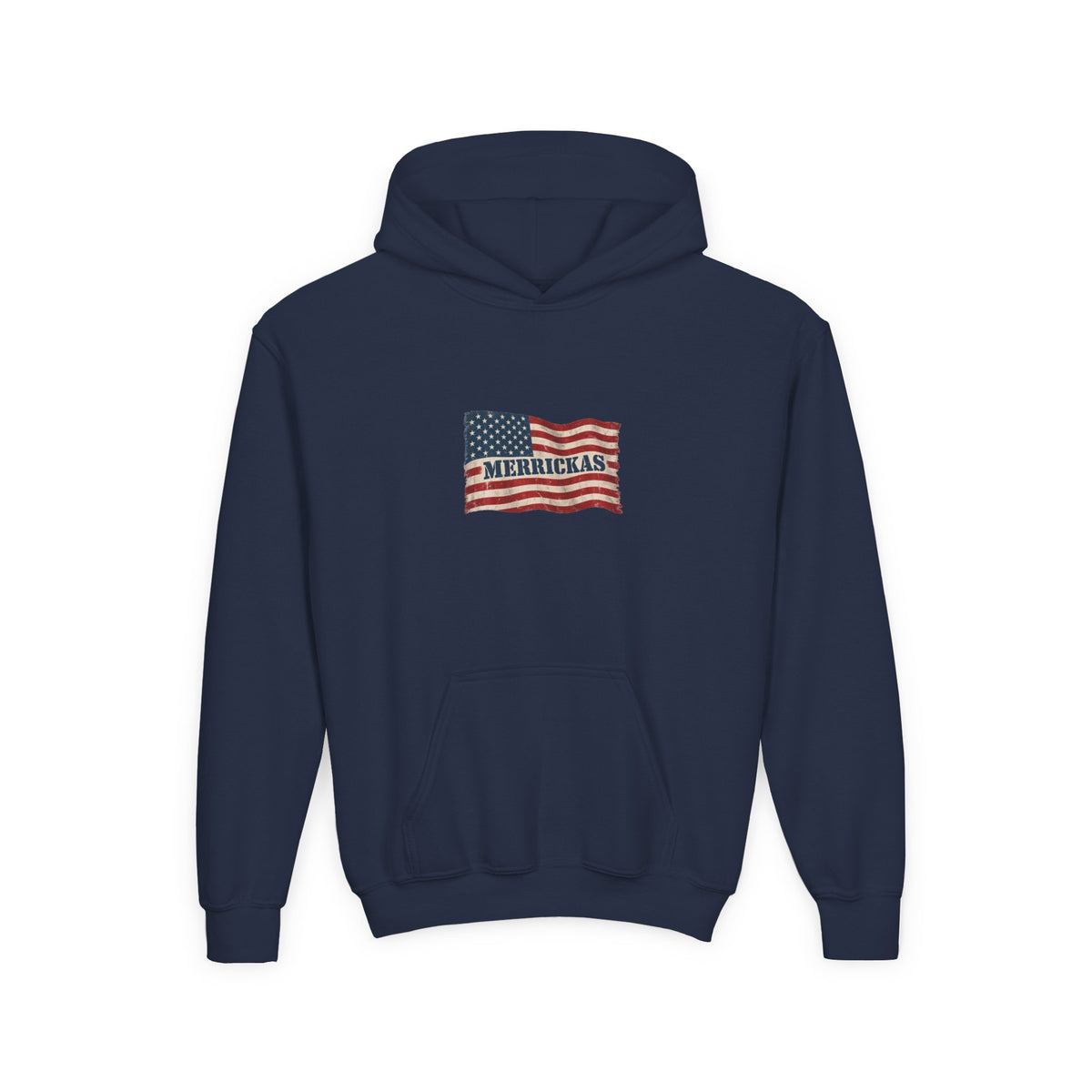 Merrickas Flag Youth Hoodie