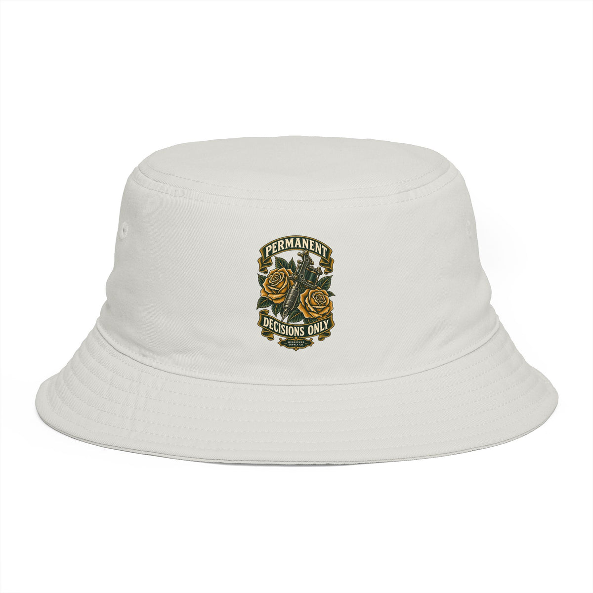 Permanent Decisions Only Bucket Hat