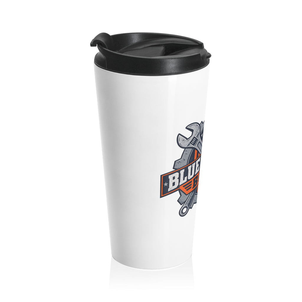 Blue Collar Built Travel Mug