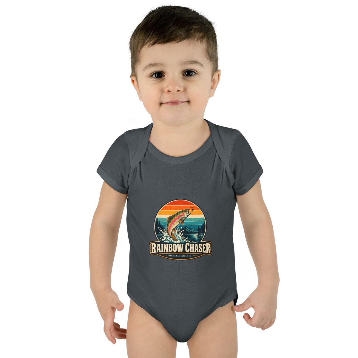 Rainbow Chaser Baby Onesie