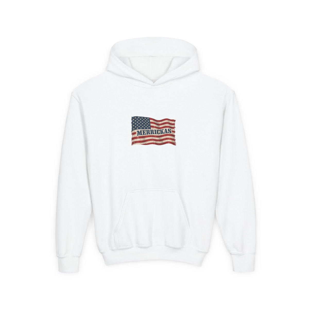 Merrickas Flag Youth Hoodie