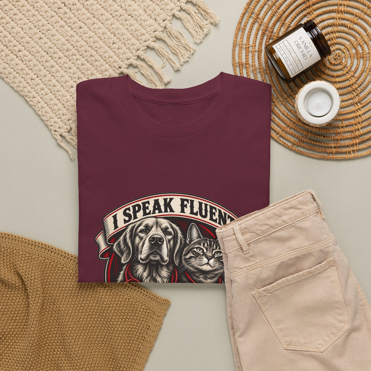 I Speak Fluent Bark And Meow Classic Tee