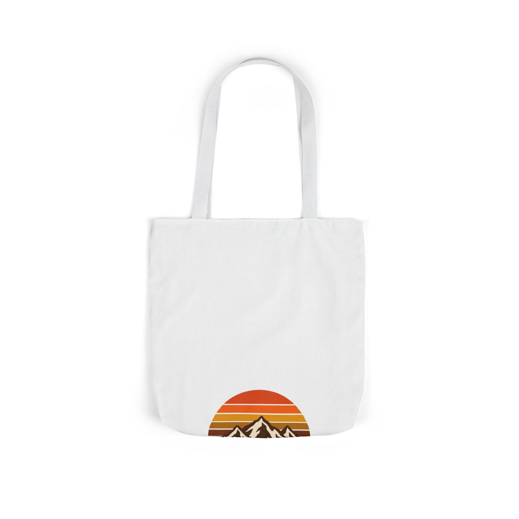Merrickas Retro Sunset Mountain Canvas Wall Art