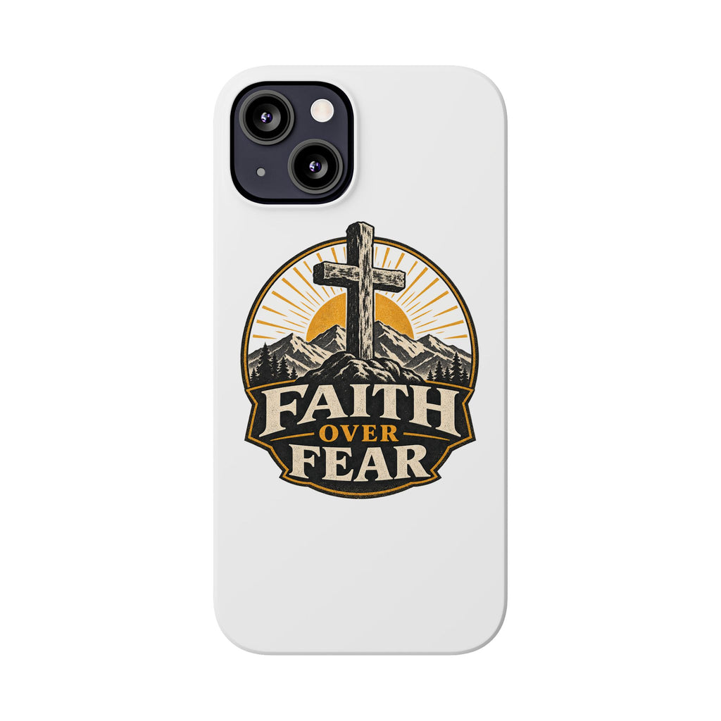 Faith Over Fear Phone Case
