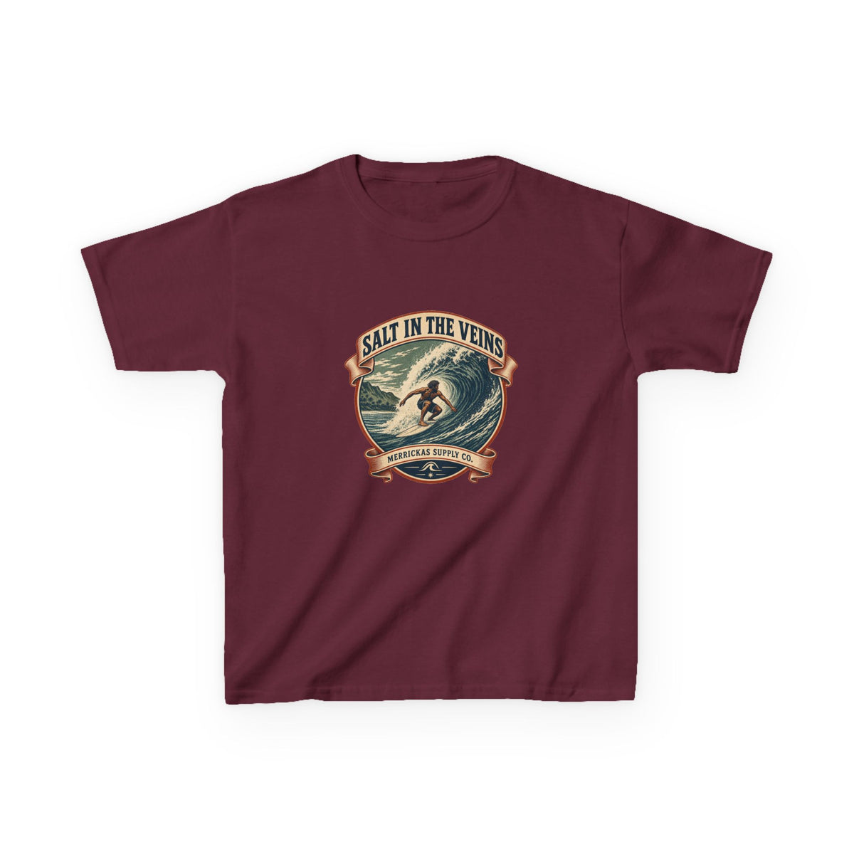 Salt In The Veins Kids Tee