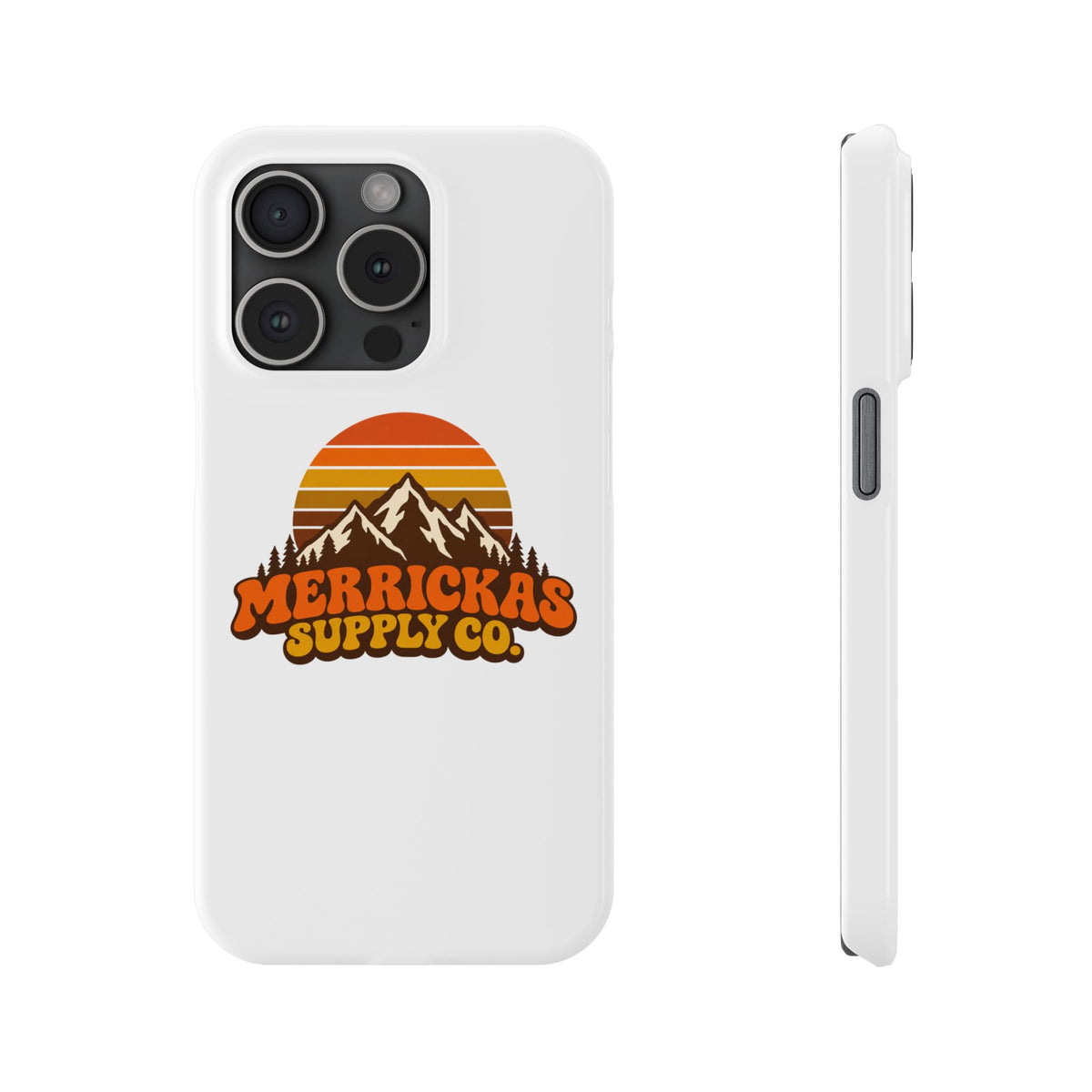 Merrickas Retro Sunset Mountain Phone Case